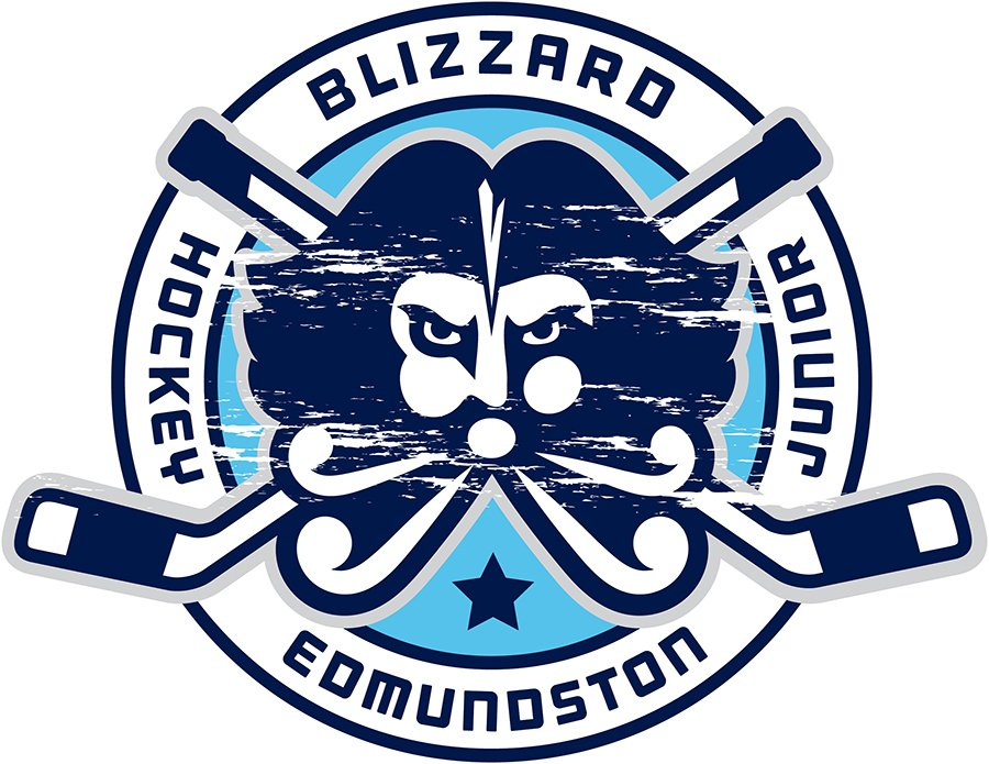Edmundston Blizzard 2017-Pres Alternate Logo iron on transfers for T-shirts